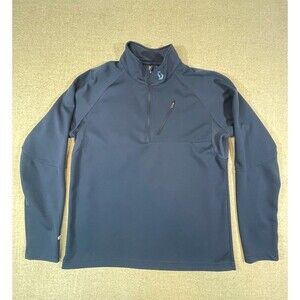 SCOTT Sports Mens Blue Tech Long Sleeve Jacket Size XL Cycling Running